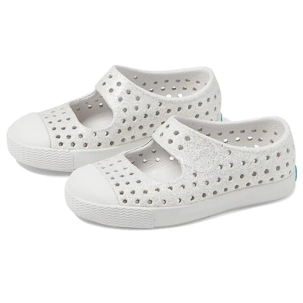 Native Juniper Bling Toddler Mary Jane Slip-on Water Shoes Frost Grey Bling C4